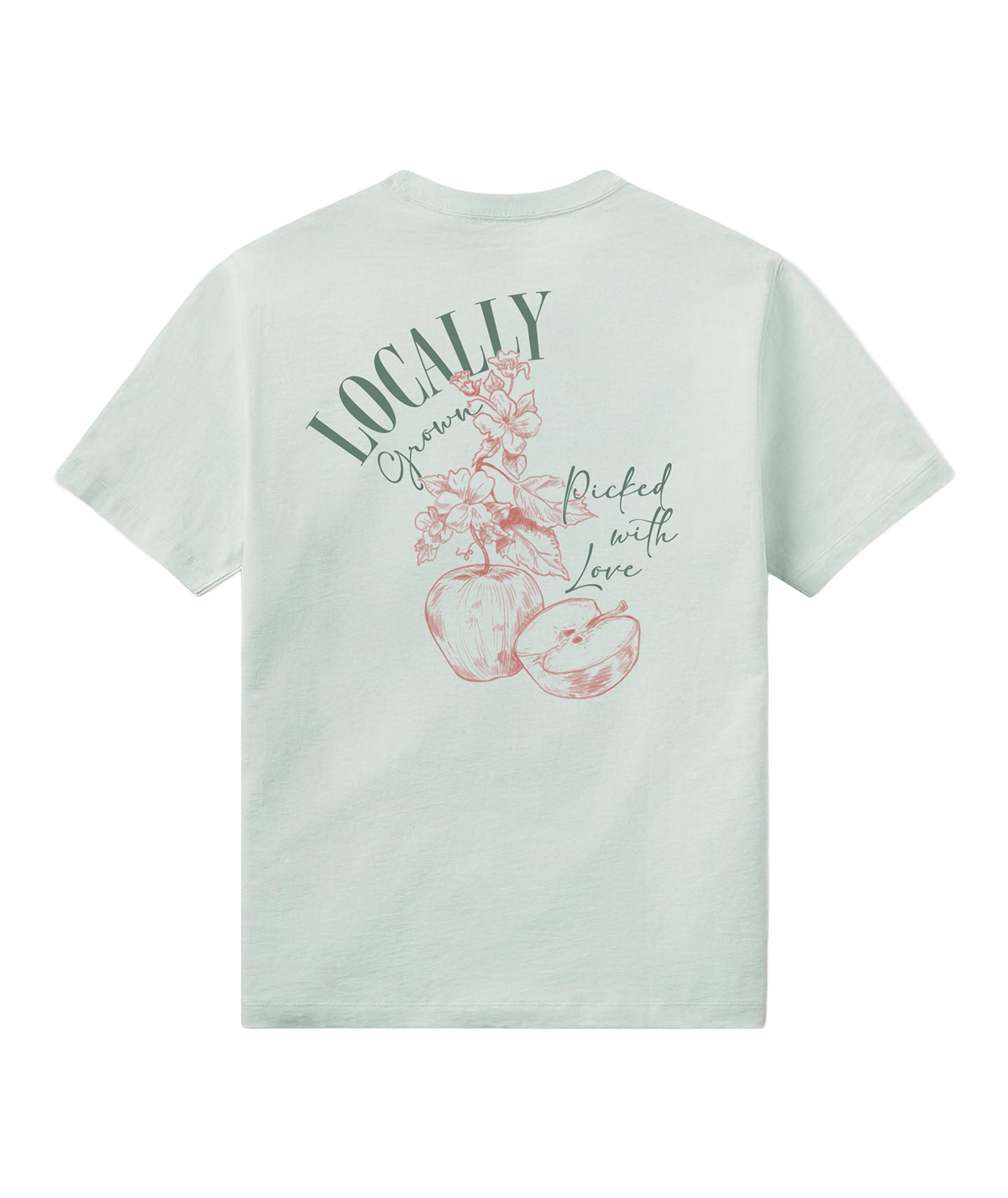 Locally Grown Tee SS - Cool Mint - Image 1