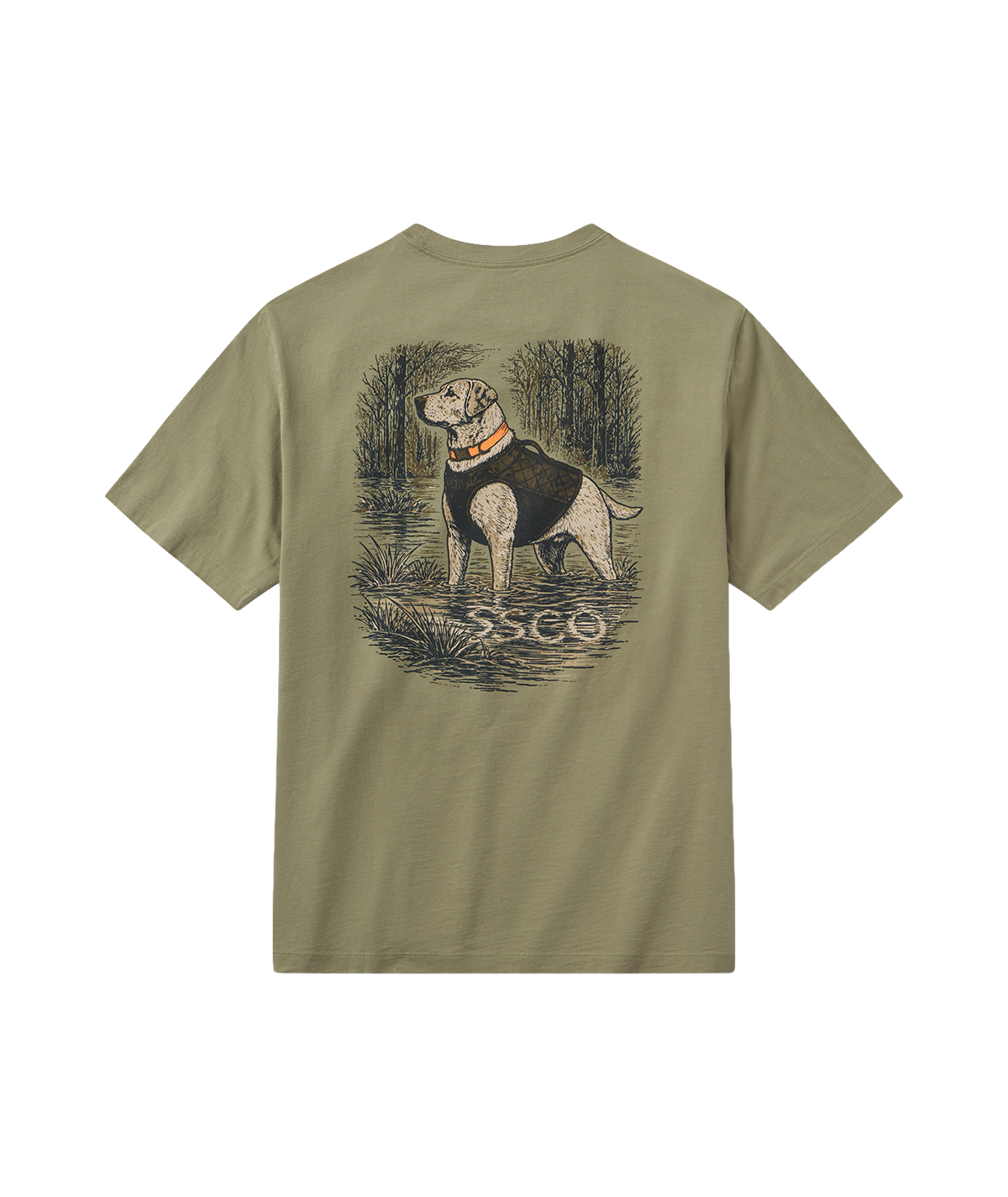 Blind Buddy Tee SS - Woodland Olive - image 1