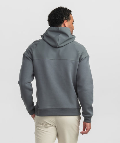 Hybrid Fleece Tech Hoodie - Volcanic Ash - image 2