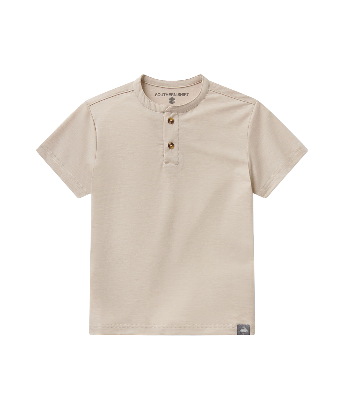 Boys Max Comfort Henley SS - Oatmeal - image 2