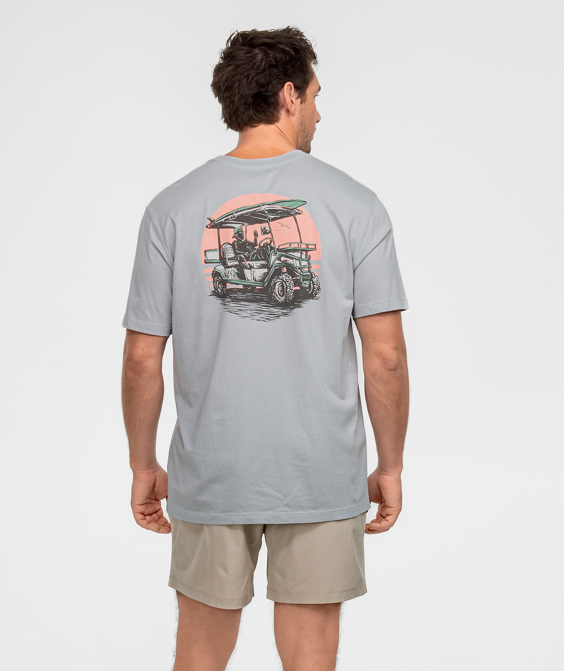 Just Chillin Tee SS - Harbor Mist - Image 1