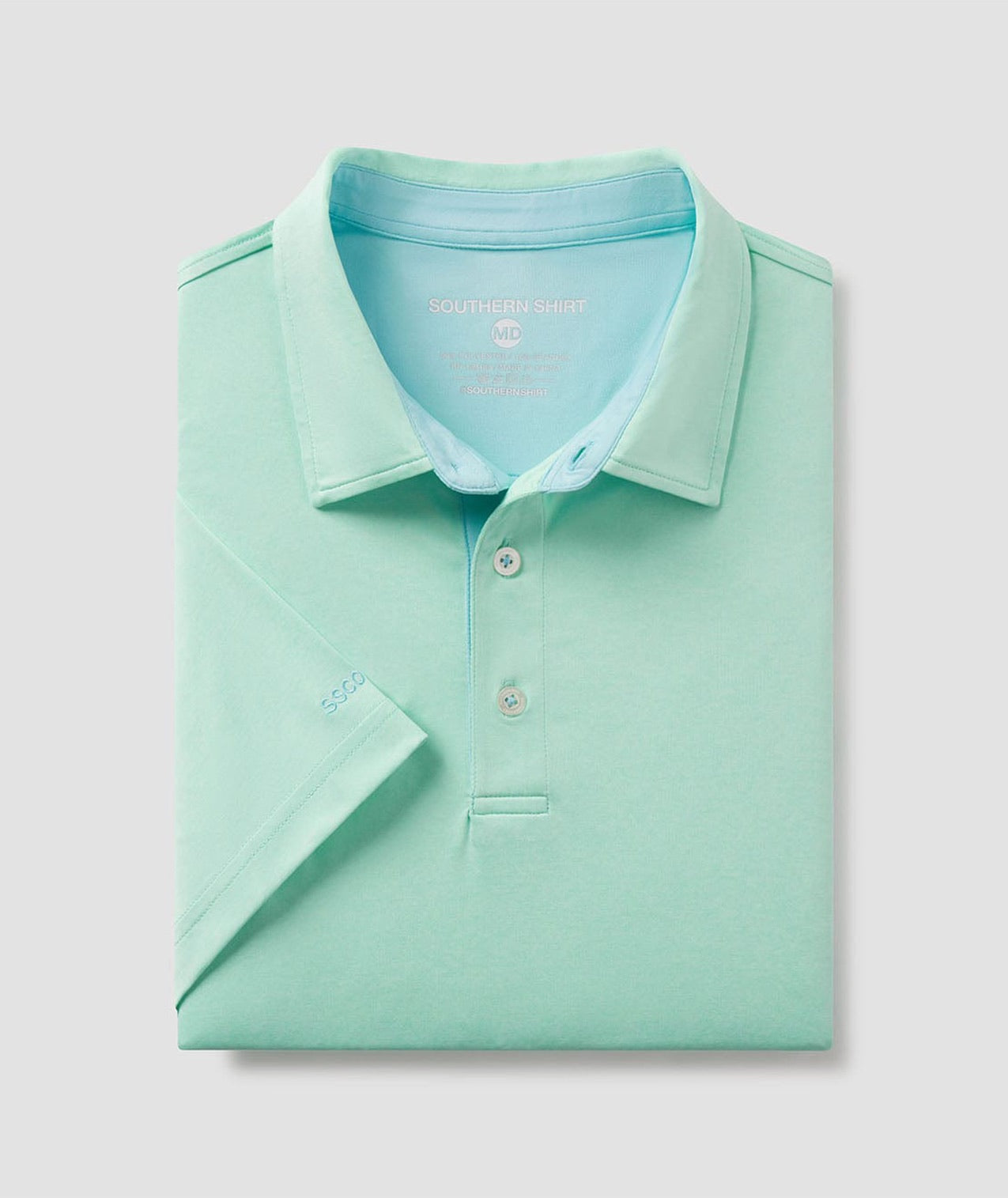 Grayton Heather Polo - Paradise - Image 1