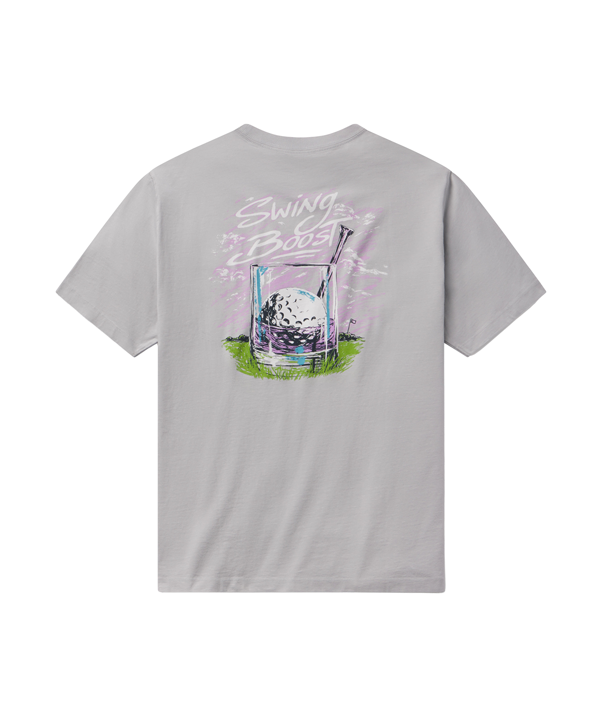 Swing Boost Tee SS - Harbor Mist - Image 1