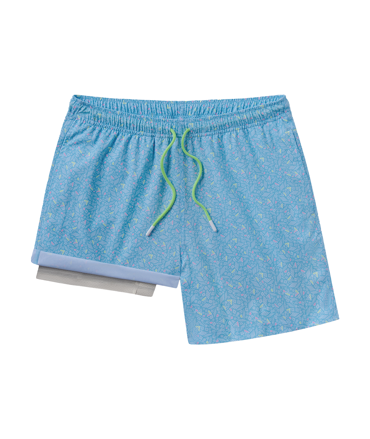 Geo Jumble Swim Shorts - Geo Jumble - Image 1