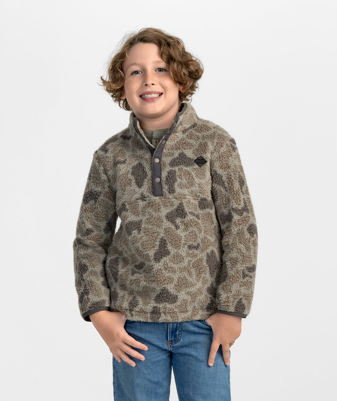 Boys Kodiak Pullover - Delta Camo - image 1