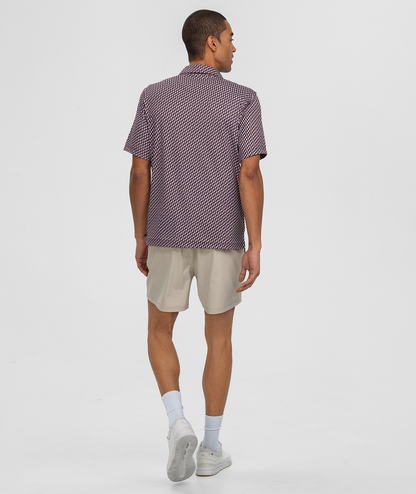 Bell Yeah Printed Polo - Wild Ginger - Image 4