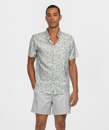 Hooked On Camo Baja Shirt SS