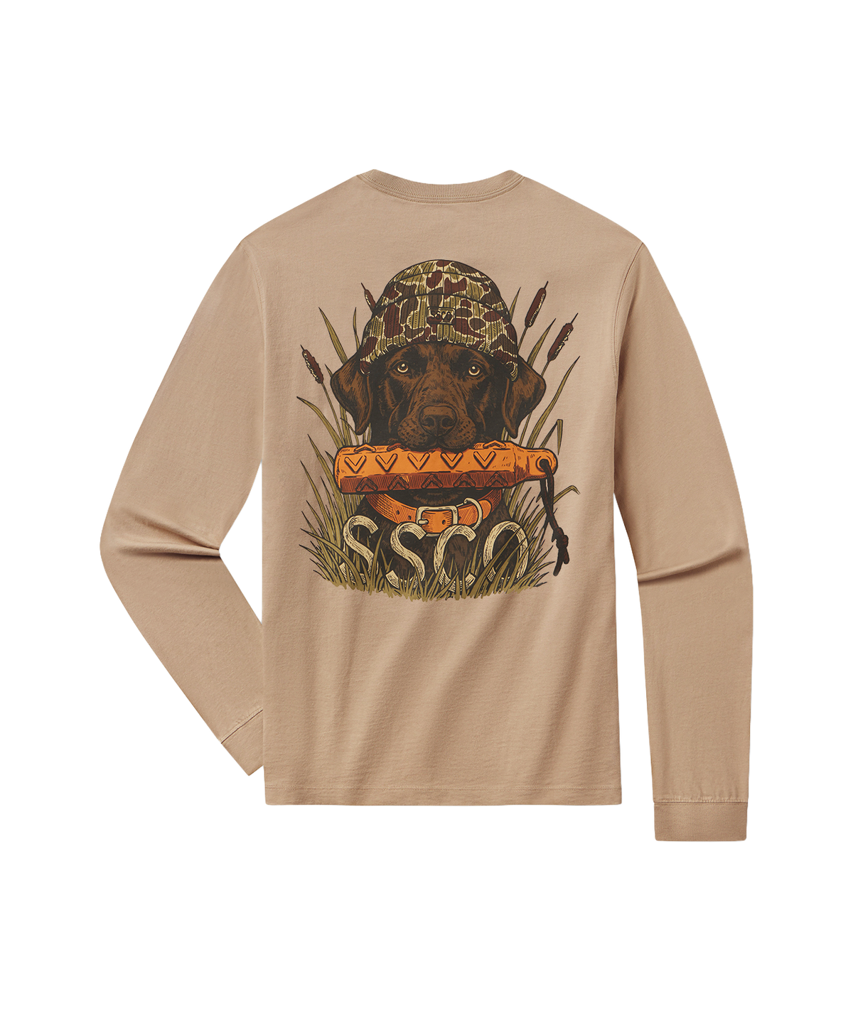 Duck Camp Companion Tee LS - Chinchilla - image 1