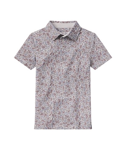 Youth Hunters Hideaway Printed Polo - Ridgeline - Image 1