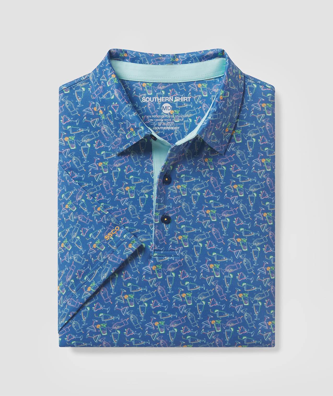Happy Hour Printed Polo - Happy Hour - Image 1
