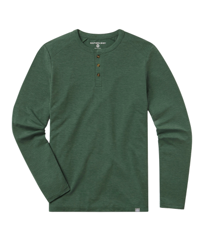Max Comfort Henley LS - Mallard - image 1