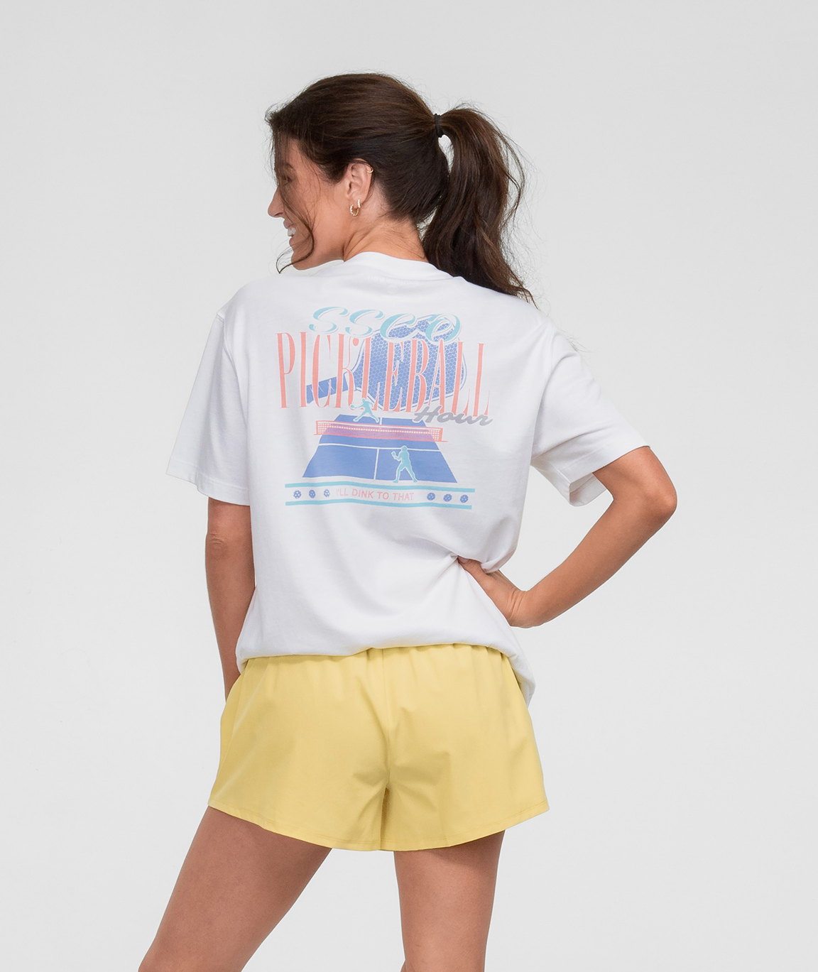 Dink To That Tee SS - Bright White - Image 1