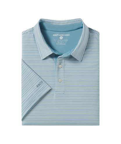 Sawgrass Stripe Polo - Maui Lime - Image 1