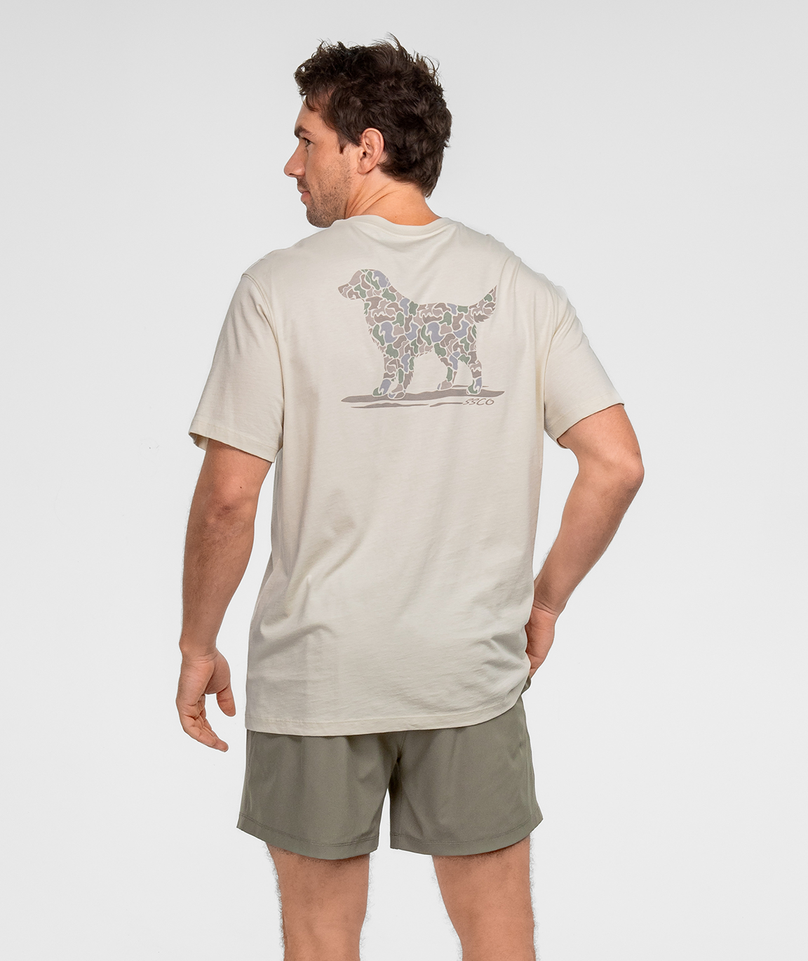 Camo Retriever Tee SS - Moonlight - Image 1
