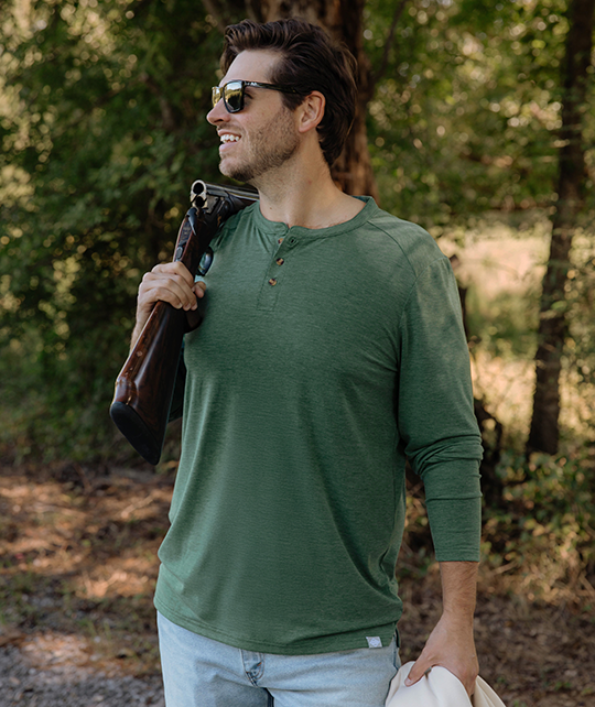 Max Comfort Henley LS