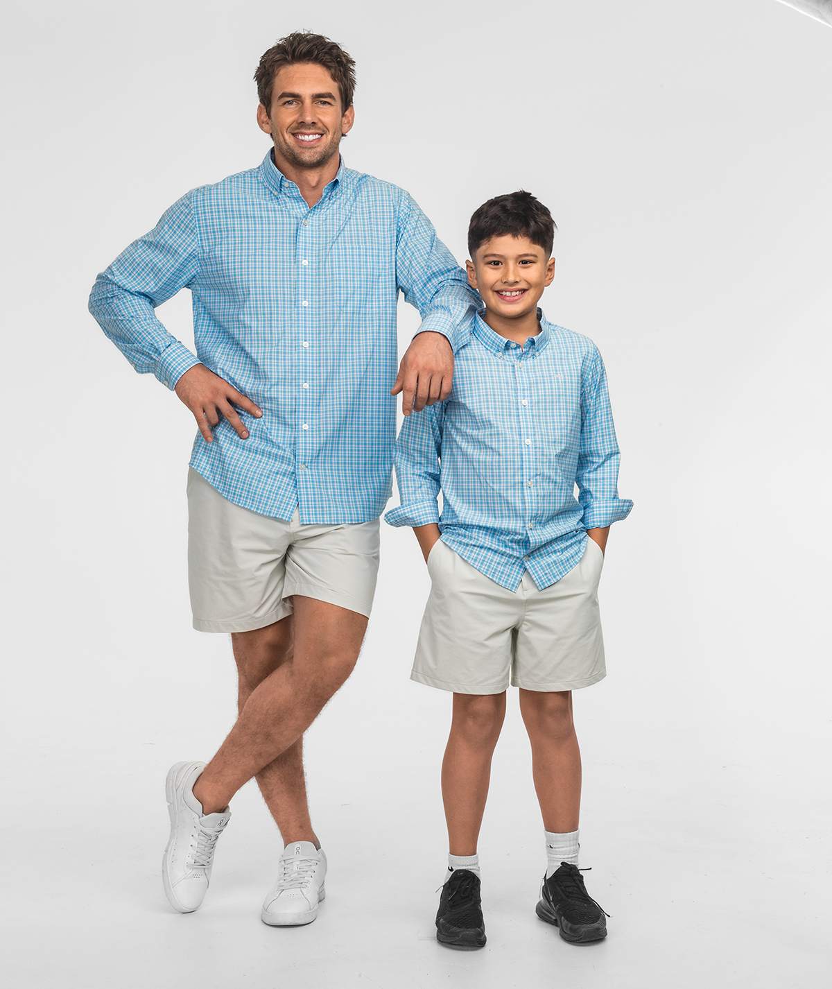 Boys Aberdeen Plaid LS - Overboard - Image 2