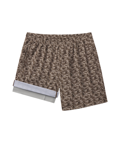 Everyday Hybrid Shorts - Mallard Mirage - image 1