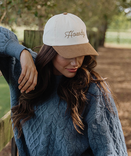 Corduroy Cap - Parchment - Image 2