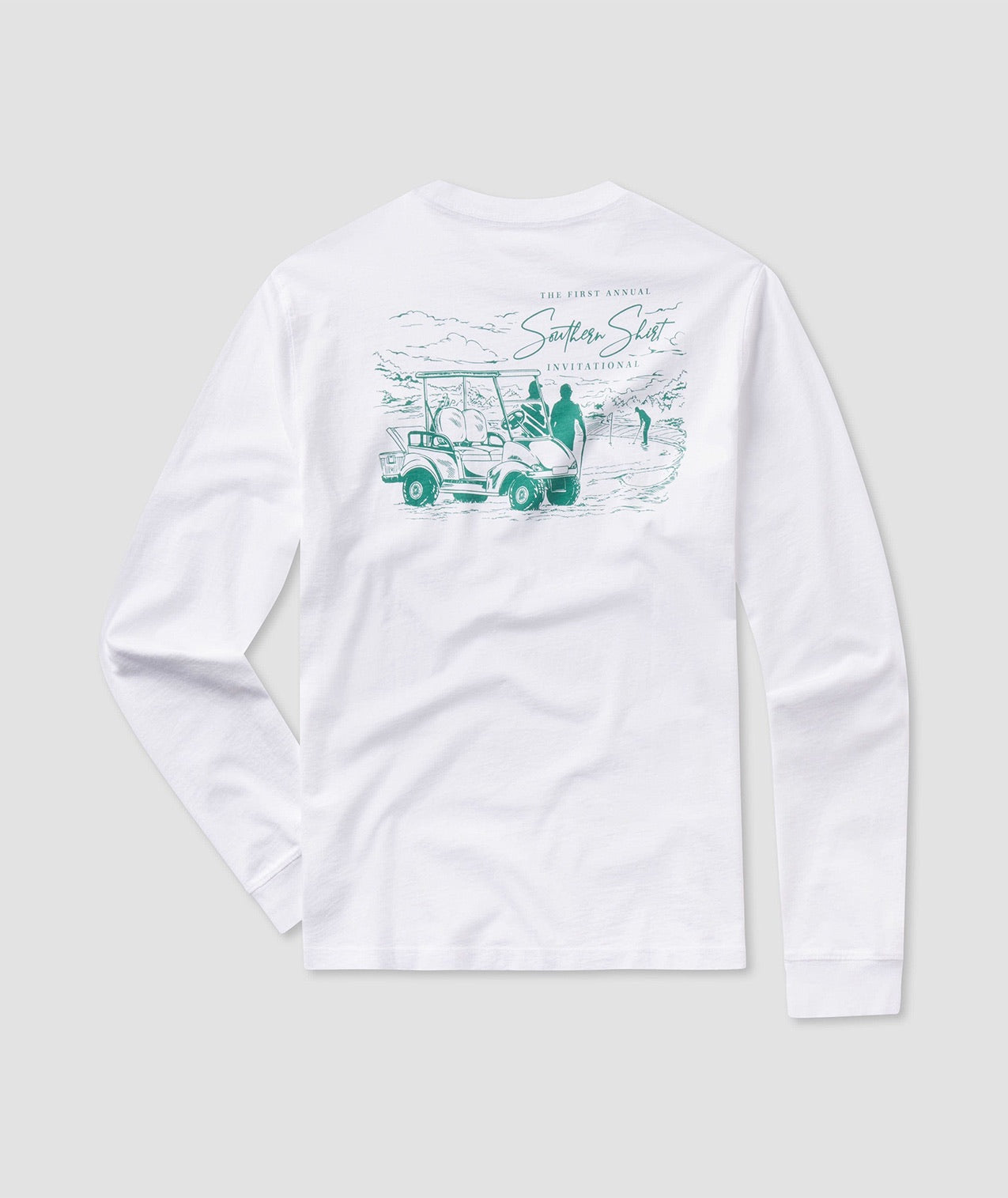 Stay The Course Tee LS - Bright White - Image 1