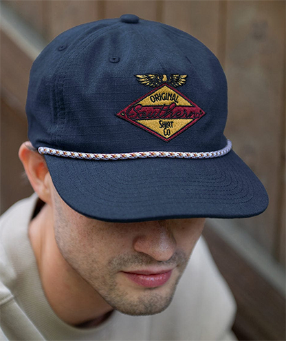 Ripstop 5 Panel Snapback - Classic Navy - image 3
