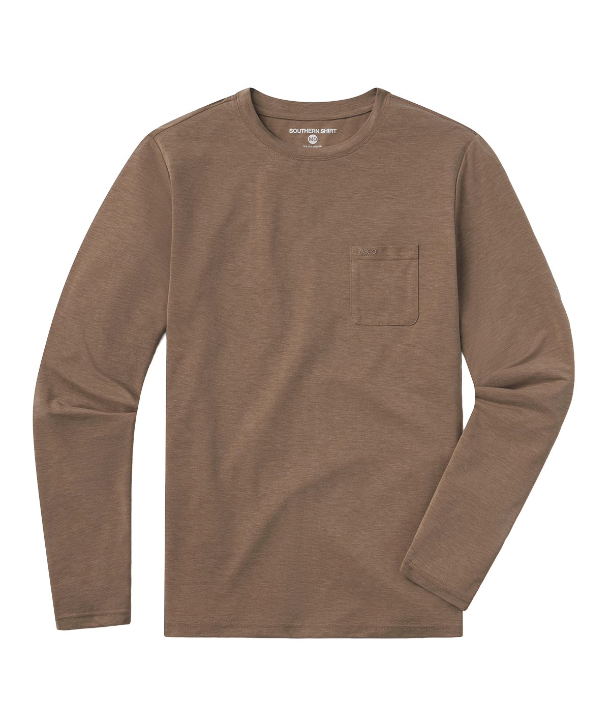 Max Comfort Pocket Tee LS - Natural - Image 1