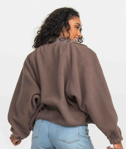 Retro Snap Fleece Jacket