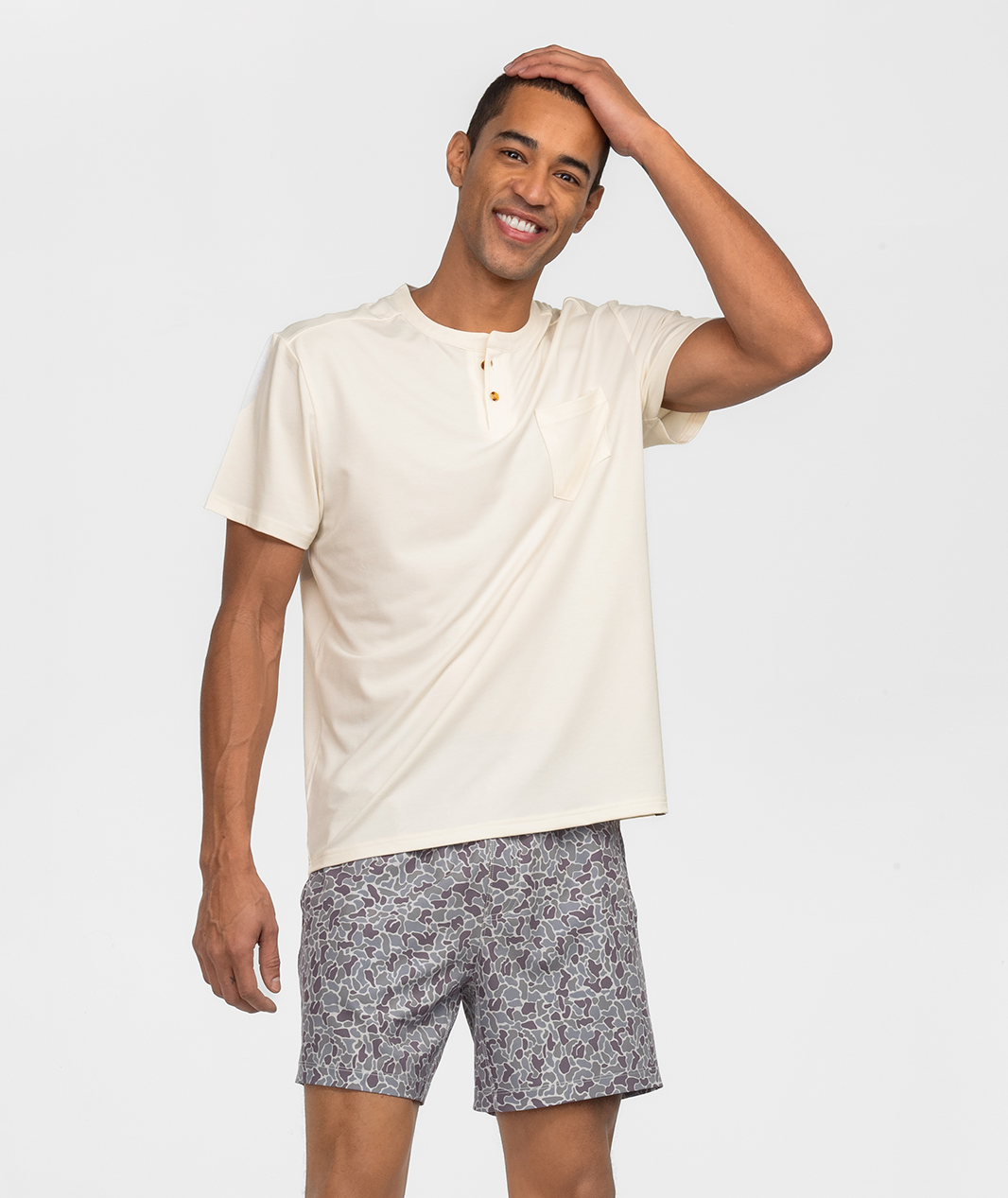 Everyday Hybrid Shorts Unlined - Ridgeline - Image 3
