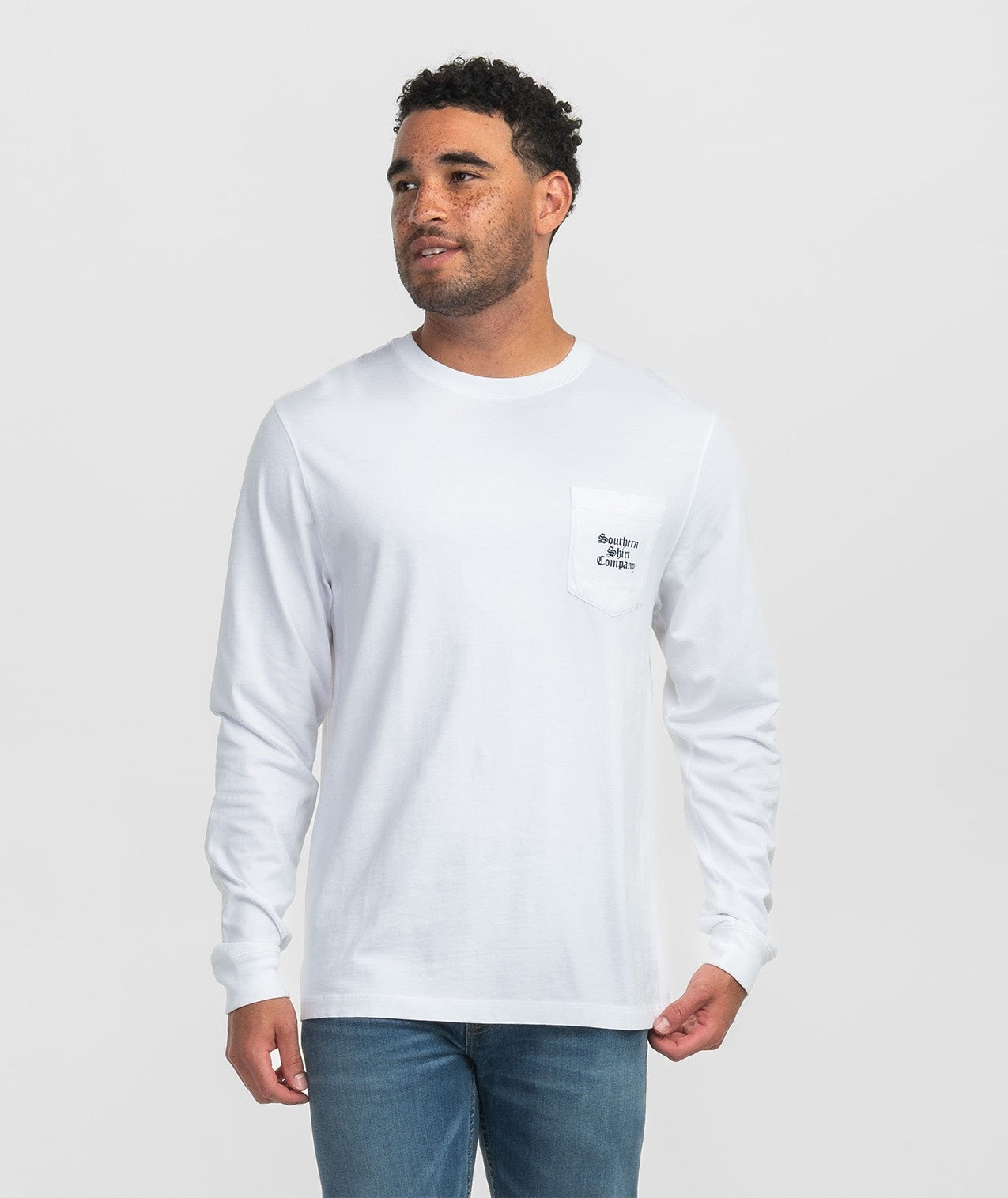 Pledge Class Tee LS - Bright White - Image 2