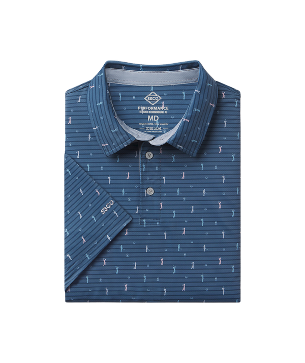 Fore The Best MotionTech Polo SS - Tee Off