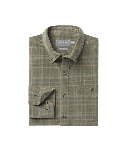 Braxton Lightweight Cord Flannel - Timberline - image 1