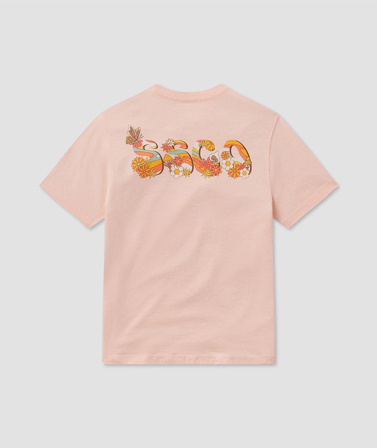 SSCO Swirl Tee SS - Peach Melba - Image 1