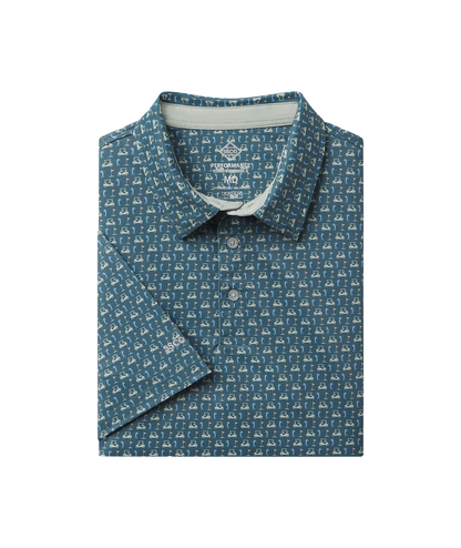 Perfect Round MotionTech Polo SS - Back Nine - image 1