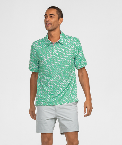 Field Bloom Printed Polo