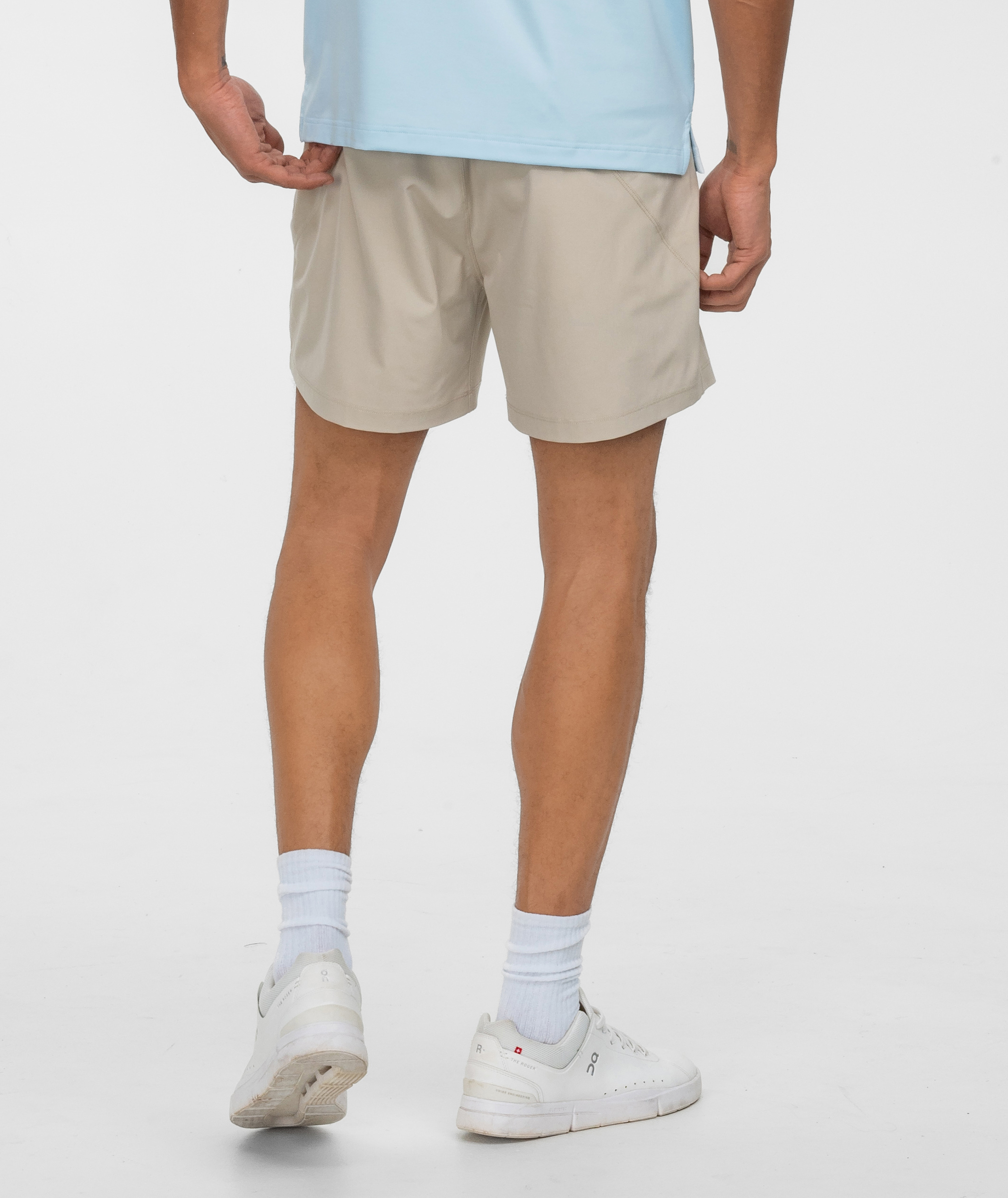 Everyday Hybrid Shorts - Pelican - Image 6