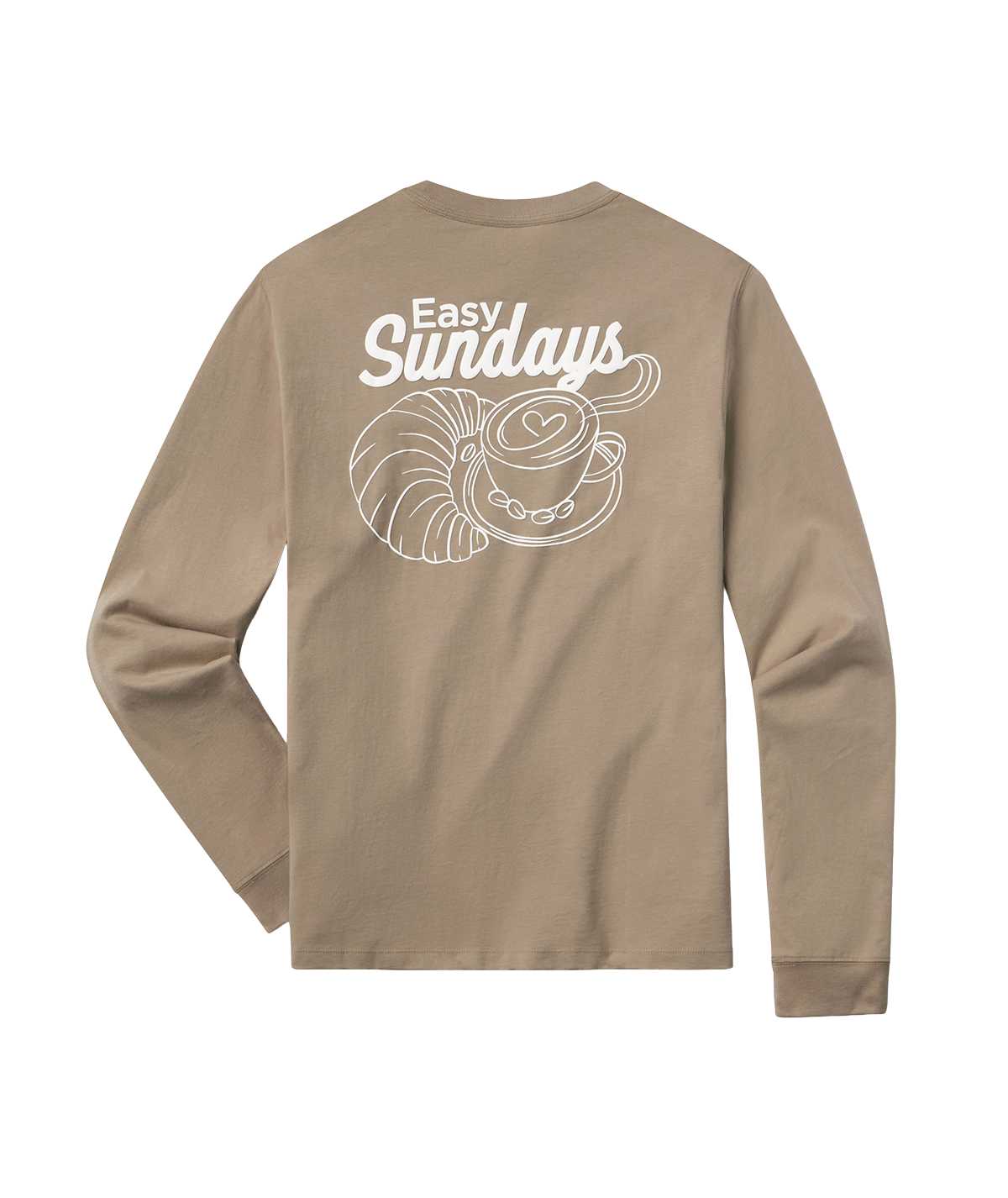 On My Mind Puff Print Tee LS