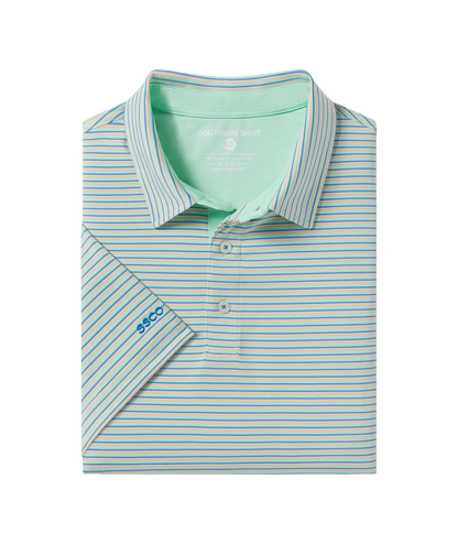 Crestline Stripe Polo