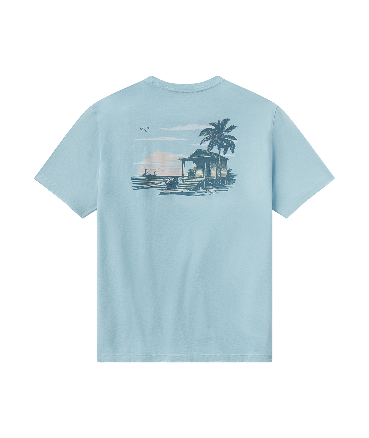 Get Lost Tee SS - Sky Blue - Image 1