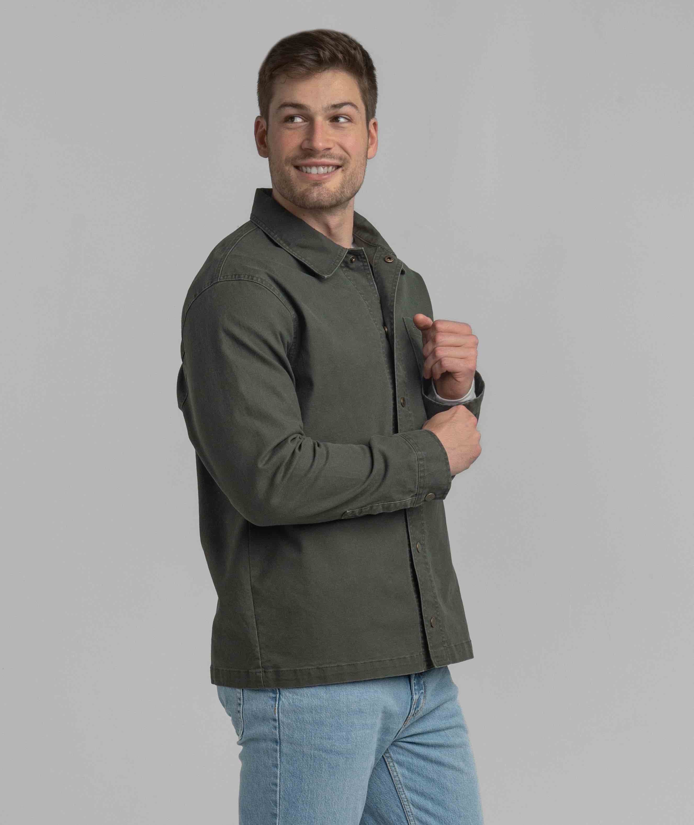 Desoto Canvas Jacket - Grape Leaf - Image 2