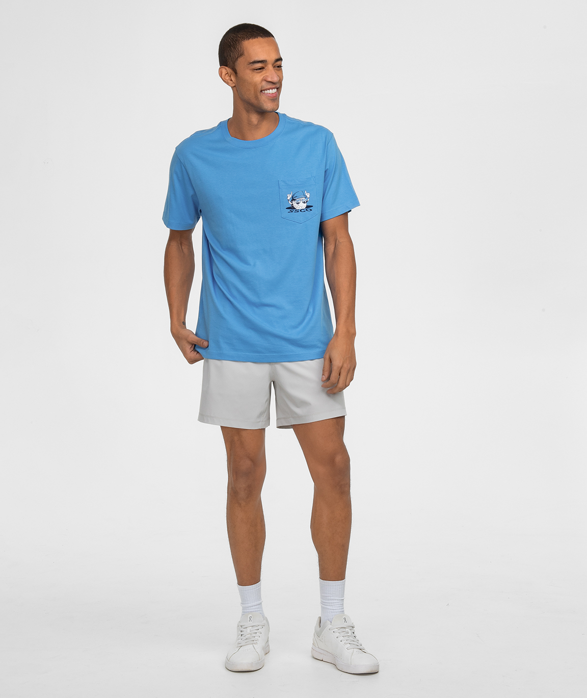 Get in the Hole Tee SS - Azure - Image 2