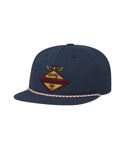 Ripstop 5 Panel Snapback - Classic Navy - image 1
