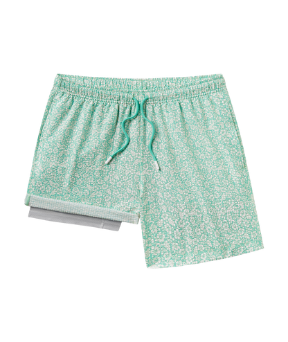 Surfside Seersucker Swim Shorts