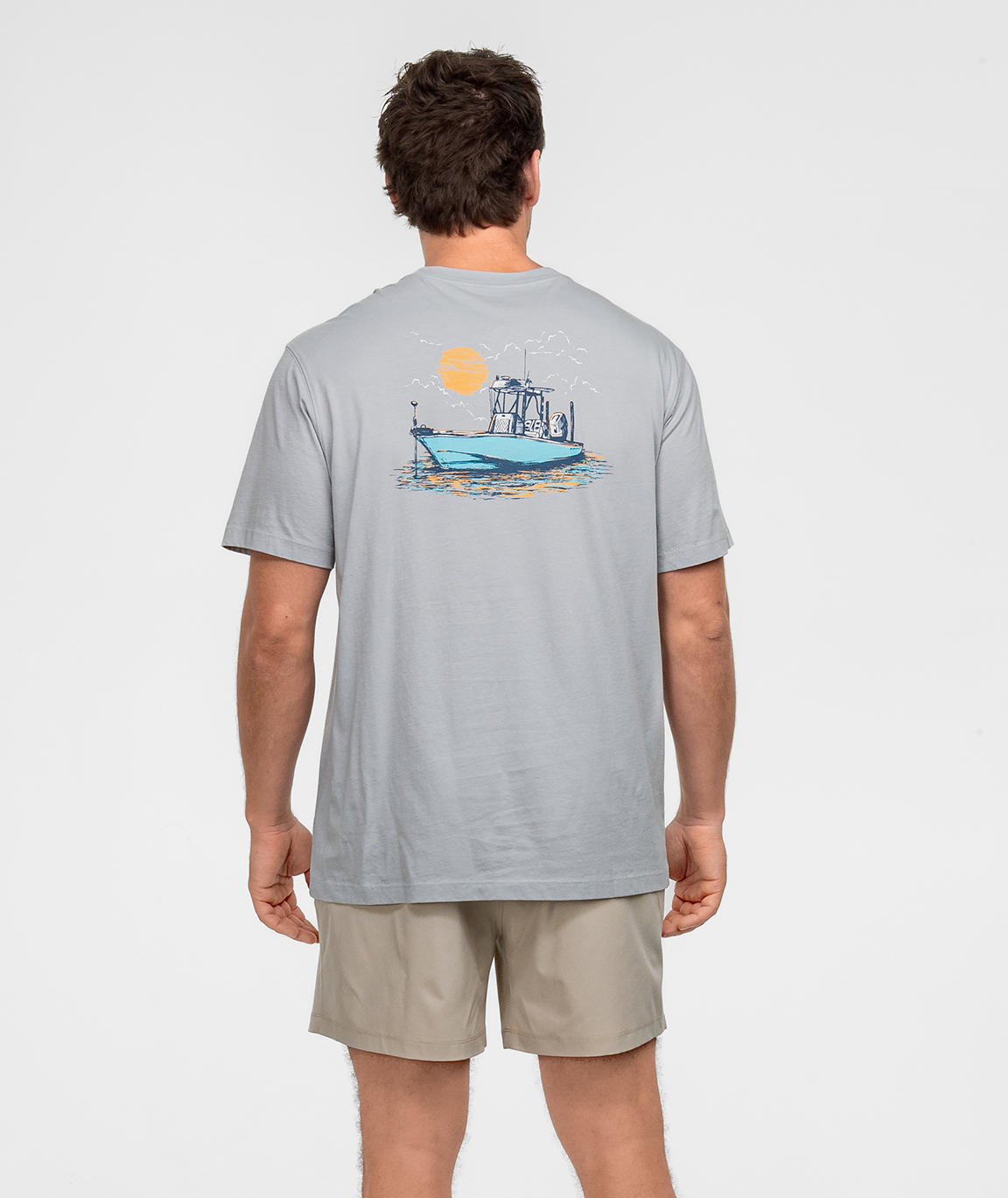 Bay Breeze Tee SS - Harbor Mist - Image 1