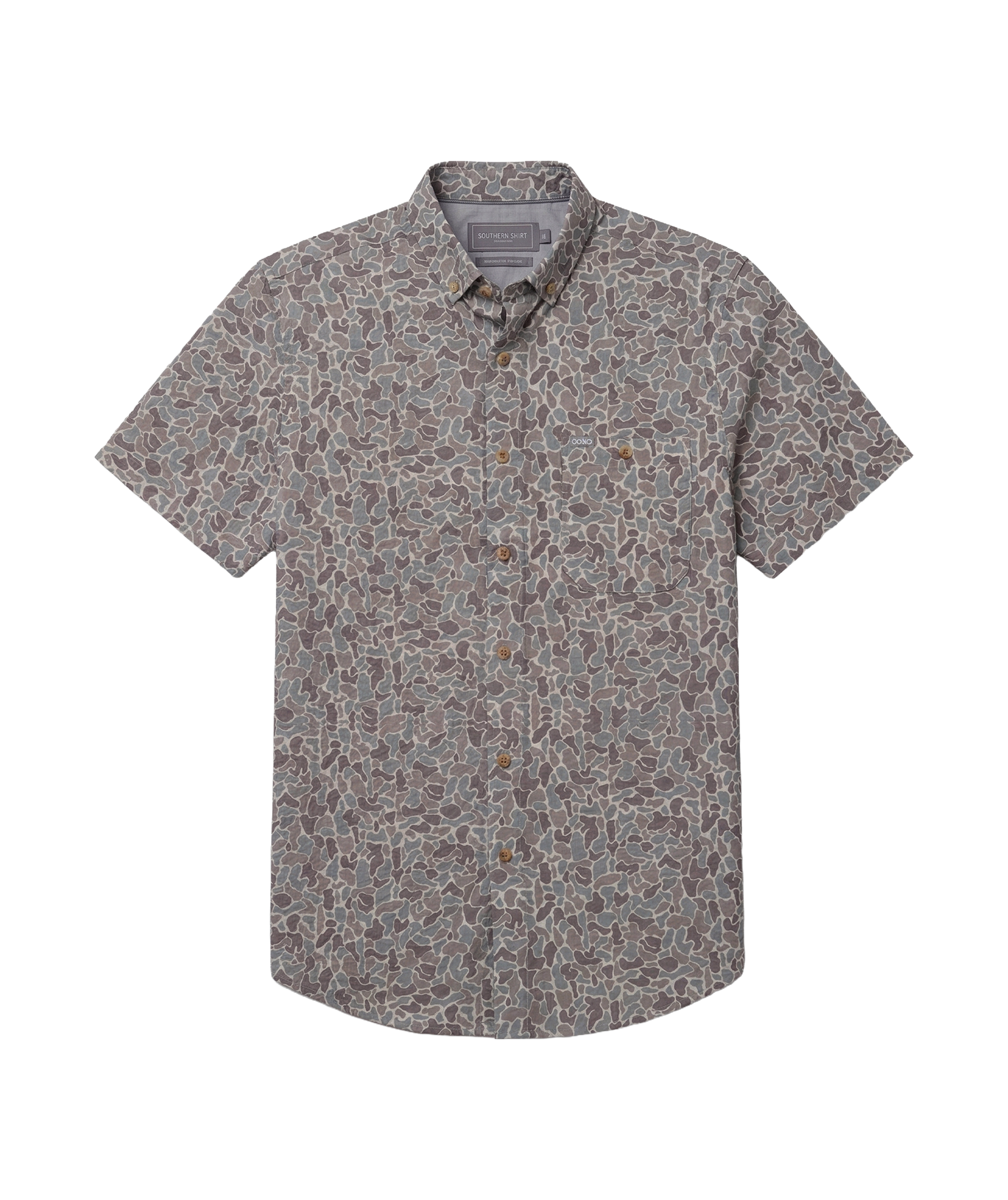 Hunters Hideaway Baja Shirt SS - Ridgeline - Image 1