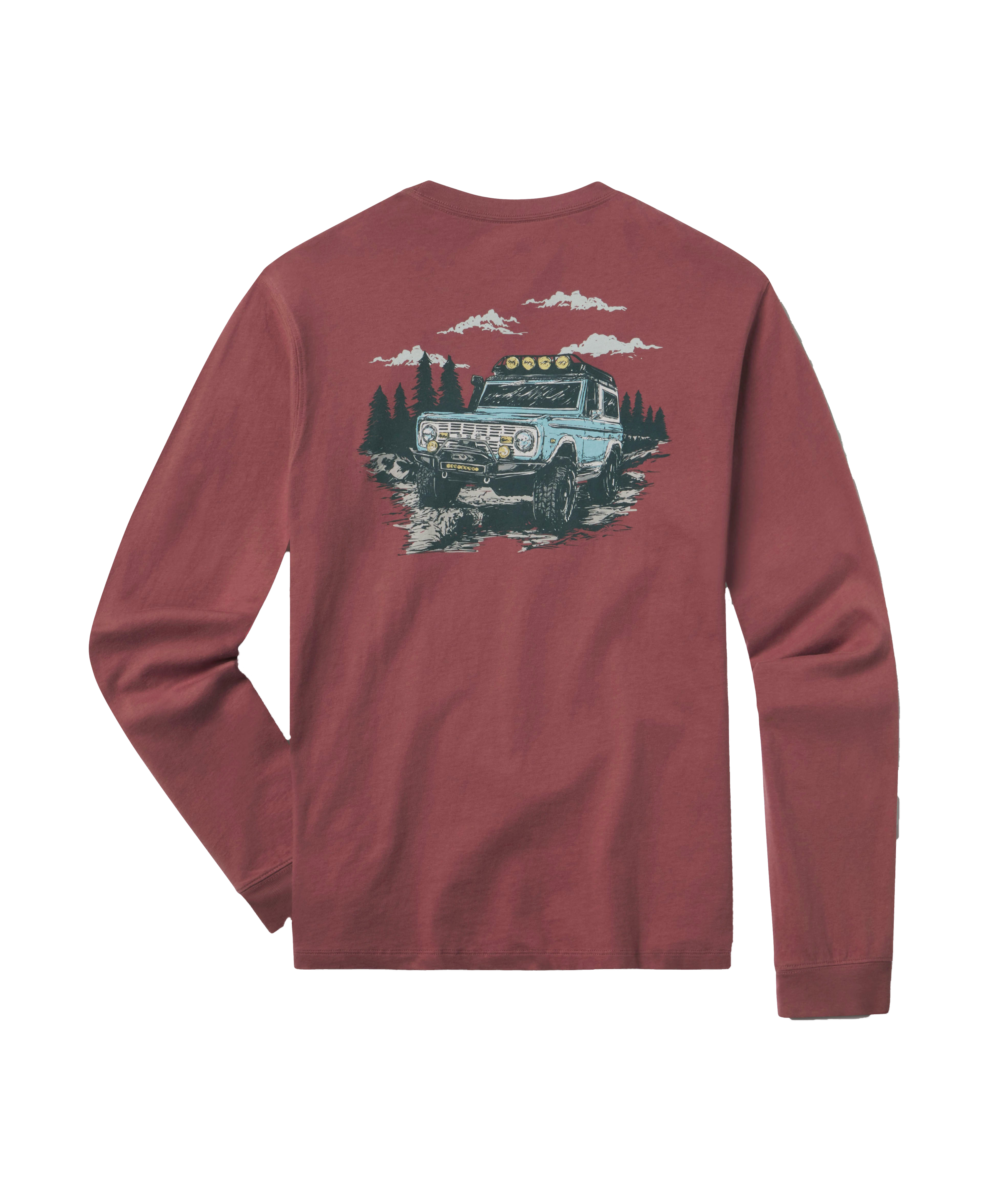 Youth Vintage Voyager Tee LS - Red River - Image 1