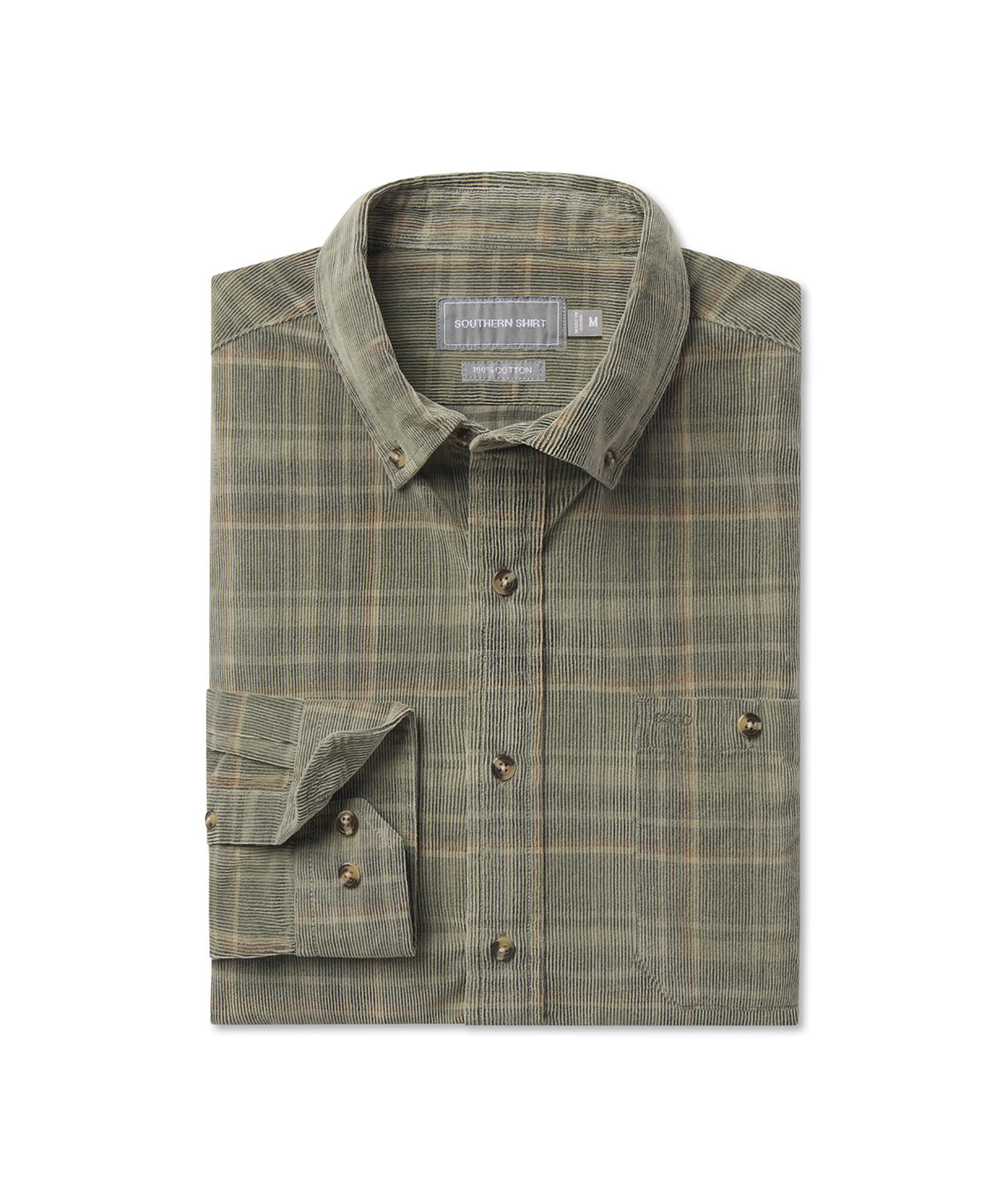 Braxton Lightweight Cord Flannel - Timberline - image 1