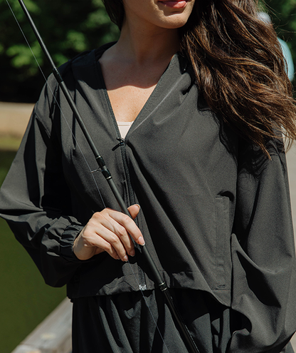 Hybrid Full Zip Hoodie