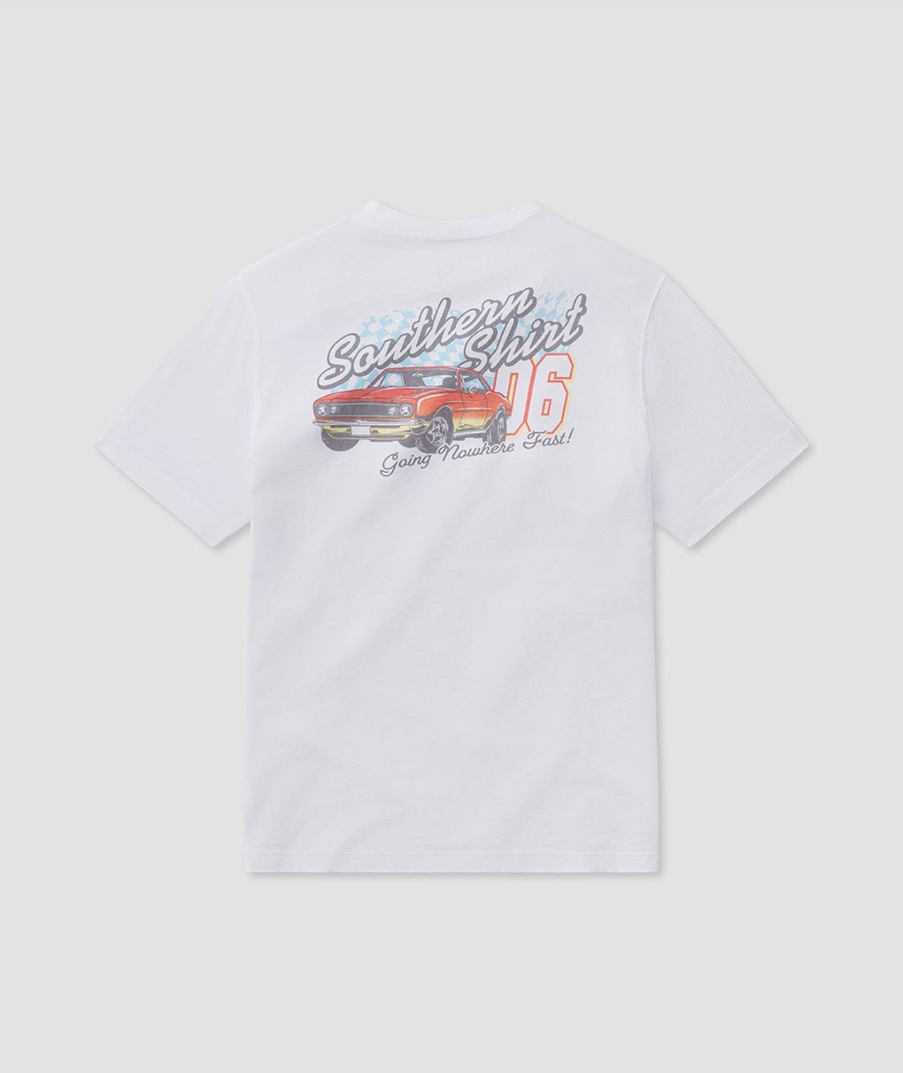 Going Nowhere Tee SS - Bright White - Image 1