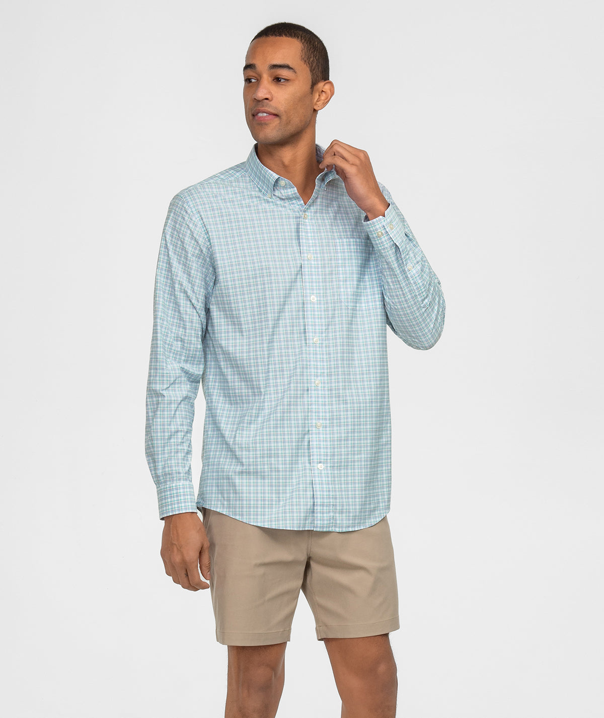 Miramar Plaid LS - Barbados - Image 2