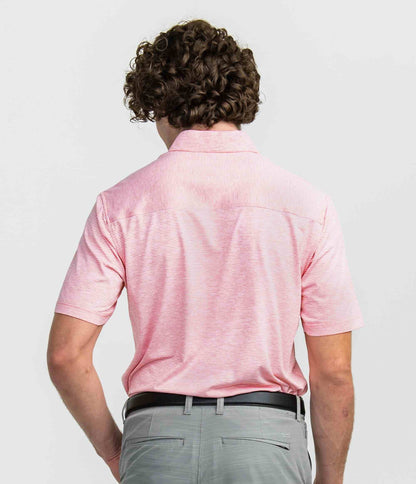 Heather Madison Stripe Polo - Calypso - Image 3
