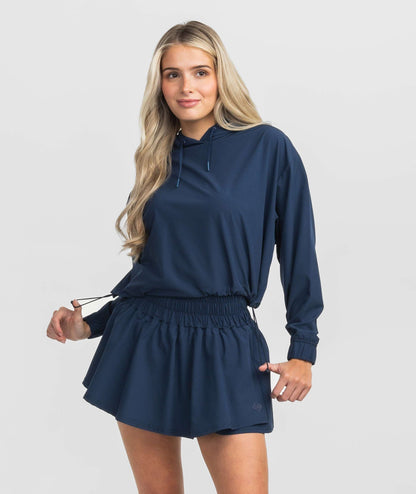 Hybrid Cropped Hoodie